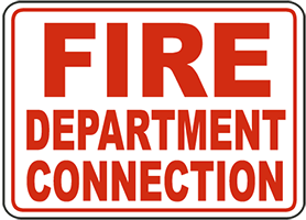 FIRE DEPART. CONNECTION