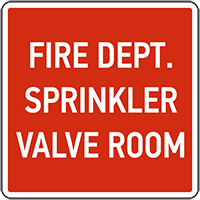Fire Dept. Sprinkler Valve Room