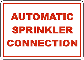 Automatic Sprinkler Connection