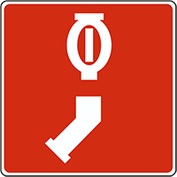 Single Automatic Sprinkler Connection symbol