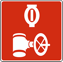 Automatic Sprinkler Control Valve symbol 