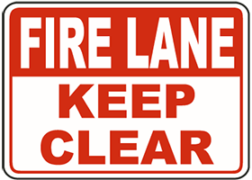 Fire Lane Keep Clear