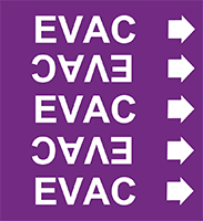 EVAC Medical Gas Marker