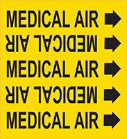 MEDICAL AIR Medical Gas Marker