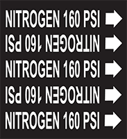 NITROGEN 160 PSI Medical Gas Marker