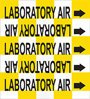 LABORATORY AIR Medical Gas Marker
