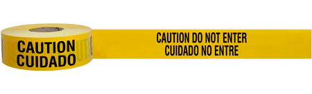 CAUTION DO NOT ENTER / CUIDADO NO ENTRE (BILINGUAL