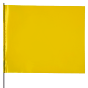 Yellow Utility Marking Flag 
