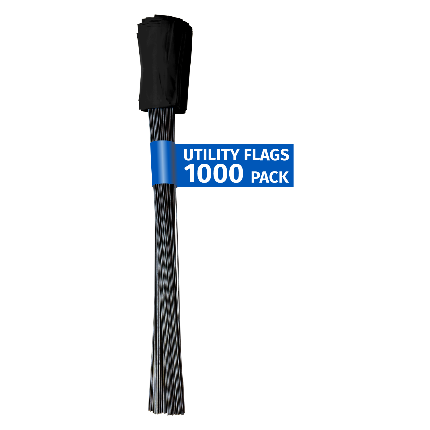 Black Utility Marking Flag 