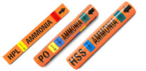 Ammonia Pipe Markers