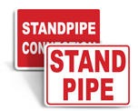 Standpipe Signs