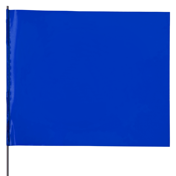 Blue Utility Marking Flag 