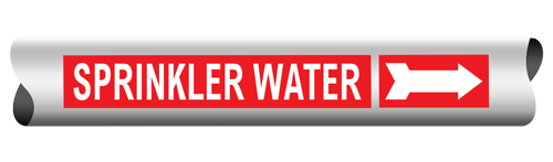 Self-Adhesive Pipe Marker with Arrow Banding Tape